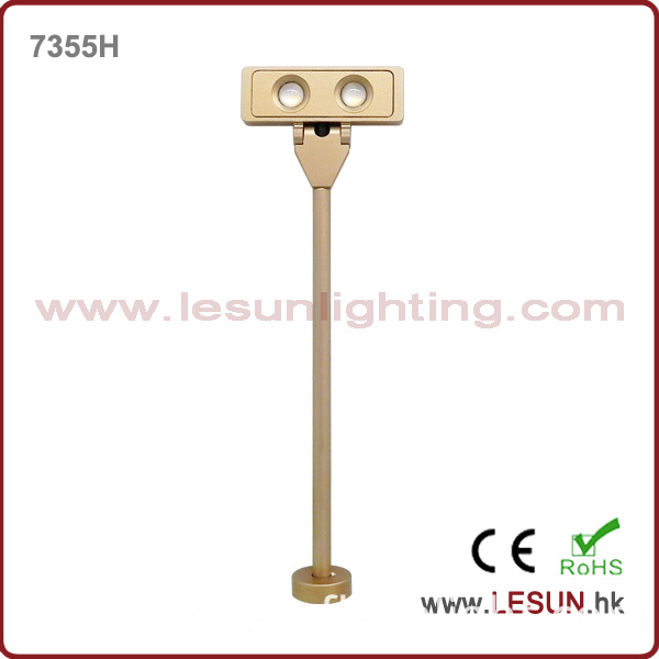 Gold 2W LED Jewelry Pole Light for Showcase LC7355h